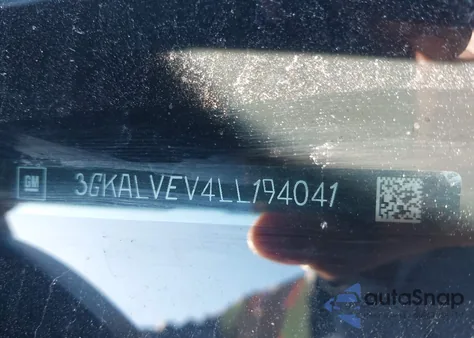 2020 GMC Terrain Awd Slt из США, поврежденный, VIN 3GKALVEV4LL194041